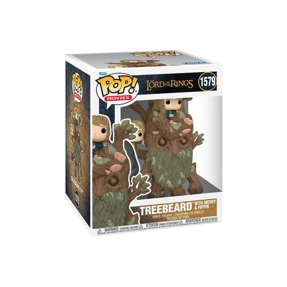The Lord of the Rings POP! - Treebeard with Merry & Pippin 6 Inch #1579
