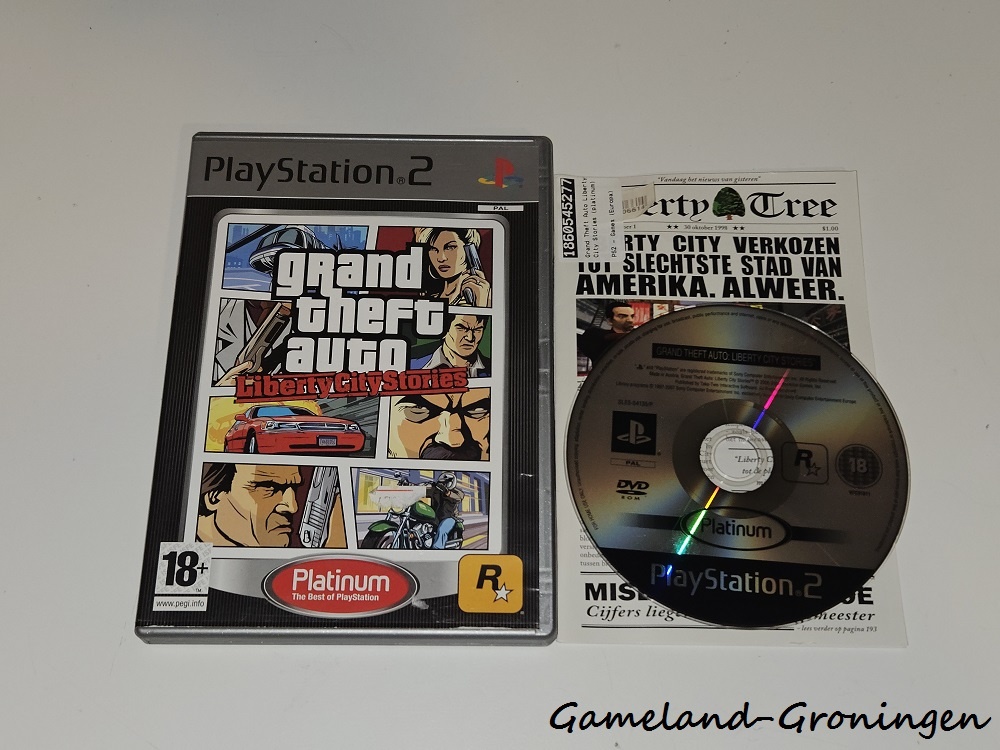 Grand Theft Auto Liberty City Stories (GTA) (Complete, Platinum)
