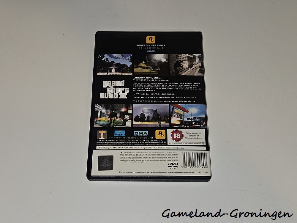 Grand Theft Auto III (GTA) (Compleet)