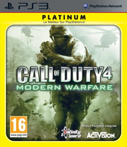 Call of Duty Modern Warfare (Complete, Platinum)