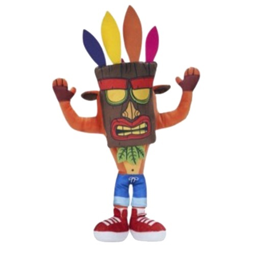 Crash Bandicoot - Crash Aku Aku Knuffel 32 cm