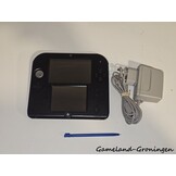 Nintendo 2DS met Stylus & Oplader (Blauw/Zwart)