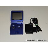 Gameboy Advance SP met Oplader (Blauw)