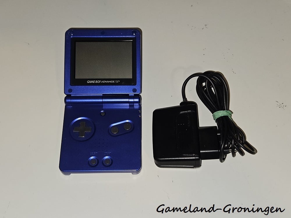 Gameboy Advance SP met Oplader (Blauw)