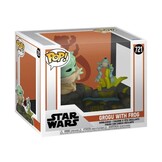 Star Wars The Mandalorian POP! - Grogu with Frog #721
