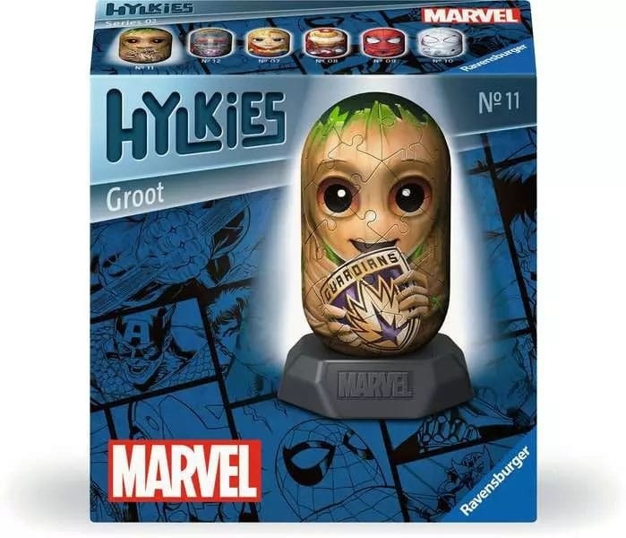 Marvel Hylkies - 3D Puzzle Large - 54 Pieces