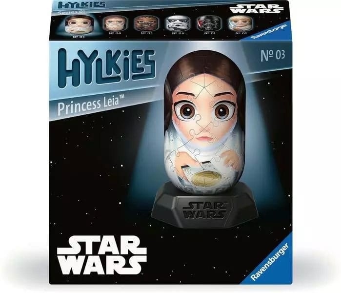 Star Wars Hylkies - 3D Puzzle Princess Leia - 54 Pieces