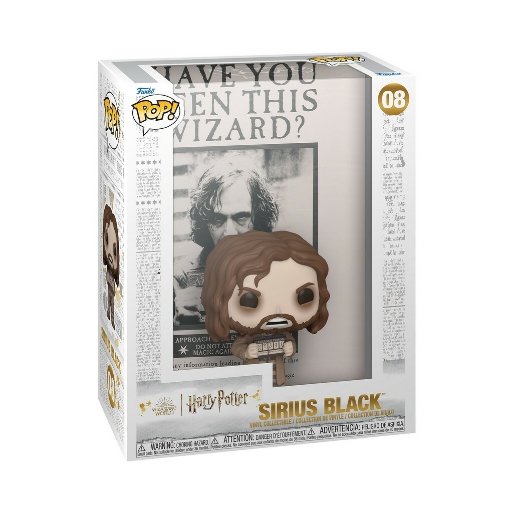 Harry Potter The Prisoner of Azkaban Cover POP! - Sirius Black #08