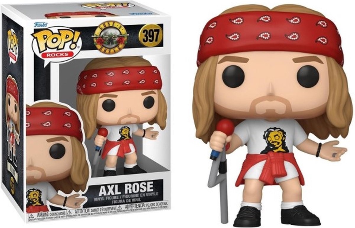 Guns N' Roses POP! - Axl Rose 1992 #397