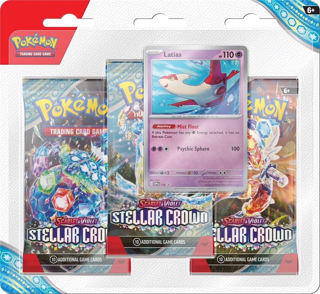 Pokémon TCG - Scarlet & Violet Stellar Crown Booster Blister - Latias