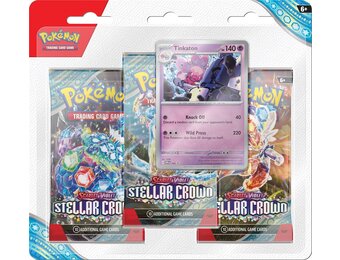 Pokémon TCG - Scarlet & Violet Stellar Crown Booster Blister - Tinkaton