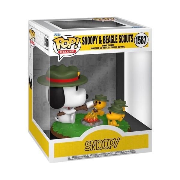 Snoopy Deluxe POP! - Snoopy & Beagle Scouts #1587
