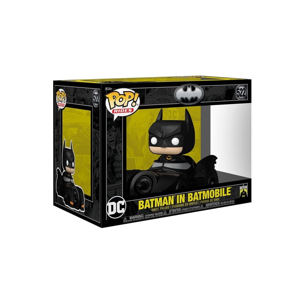 Batman 85th Anniversary Rides POP! - Batman in Batmobile #522
