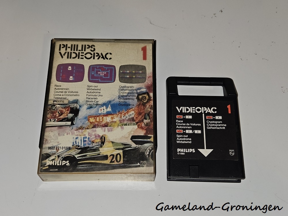 1: Race + Spin-out + Cryptogram (Boxed)