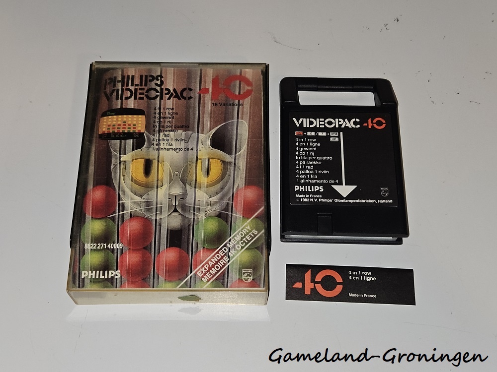 40: 4 in 1 Row (Compleet)