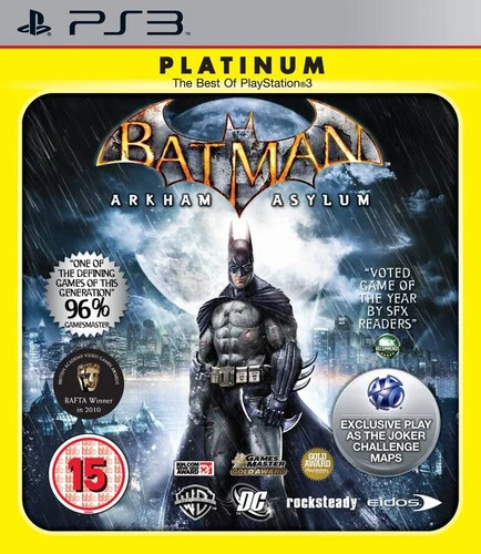 Batman Arkham Asylum (Complete, Platinum)