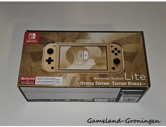 Nintendo Switch Lite Console - Hyrule Edition + Nintendo Switch Online 12 Months