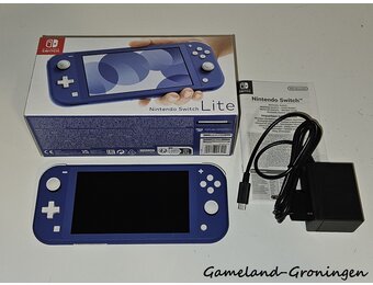 Nintendo Switch Lite Console (Complete, Blauw)