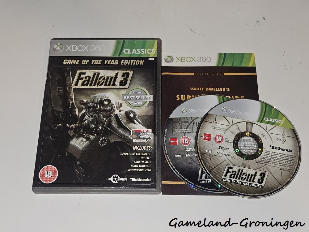 Fallout 3 GOTY (Compleet, Classics)