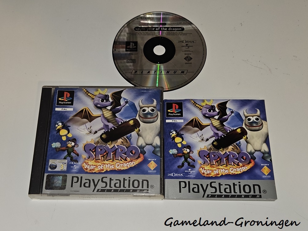 Spyro Year of the Dragon (Complete, Platinum)