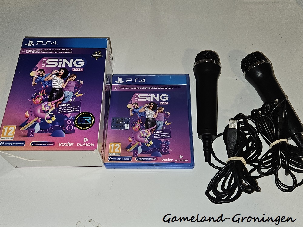 Let's Sing 2024 + 2 Microphones (Complete)