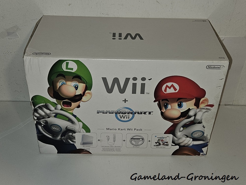 Nintendo Wii Mario Kart Pack (Compleet)
