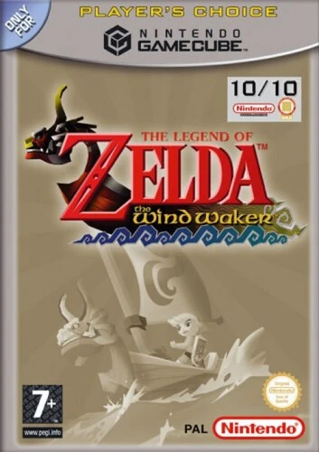 The Legend of Zelda The Wind Waker (Boxed, Player's Choice, HOL)