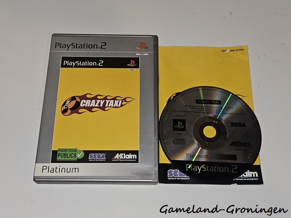 Crazy Taxi (Compleet, Platinum)