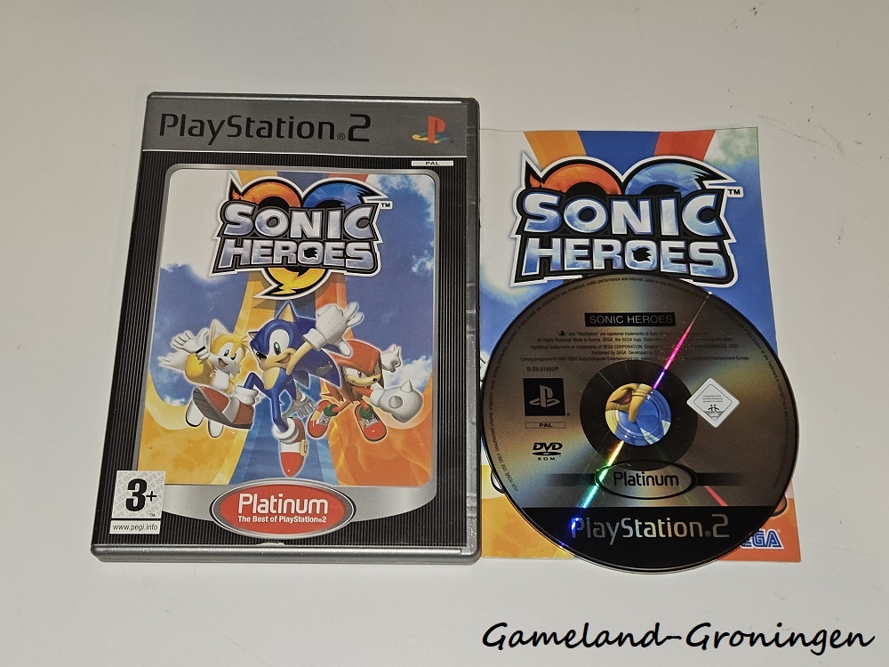 Sonic Heroes (Compleet, Platinum)