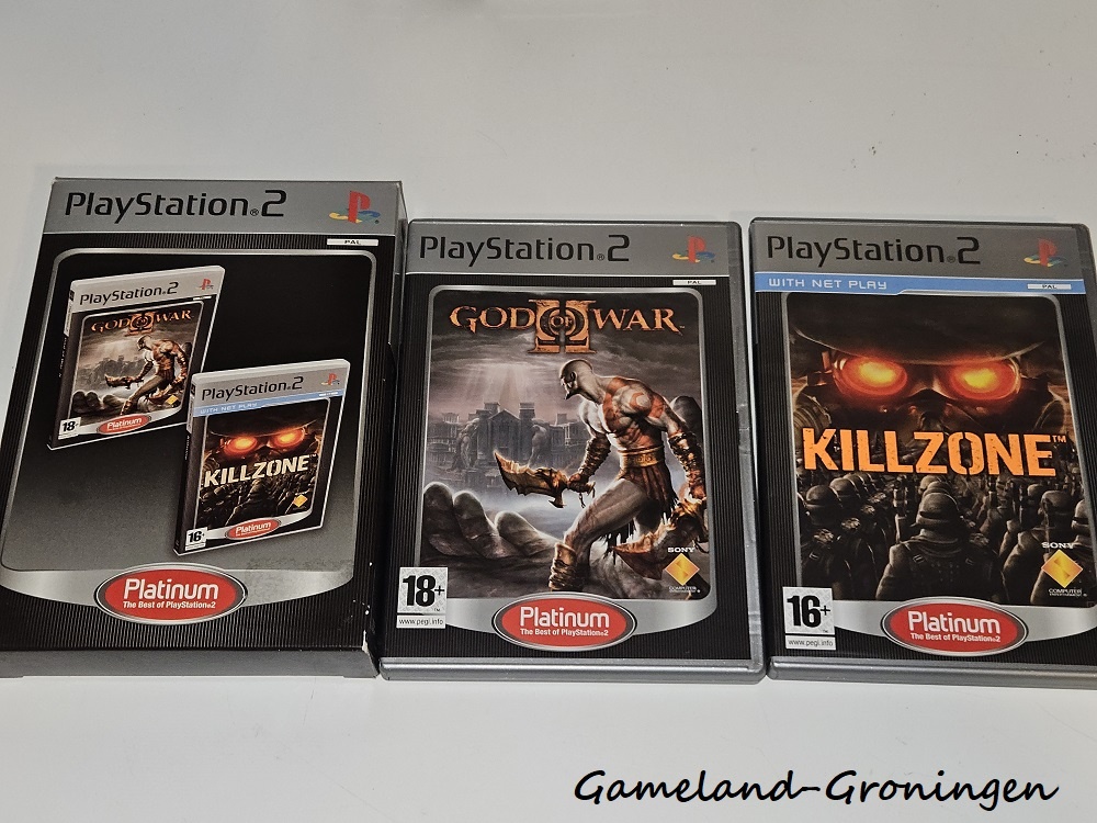 God of War II & Killzone Double Pack (Complete, Platinum)