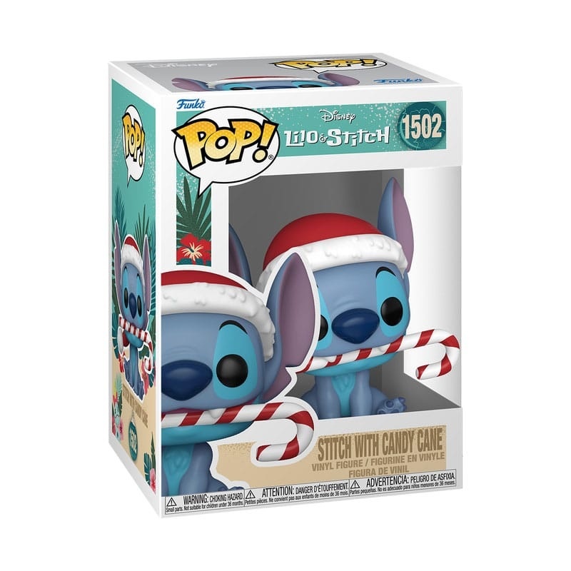 Disney's Lilo & Stitch Holiday POP! - Stitch with Candy Cane #1502