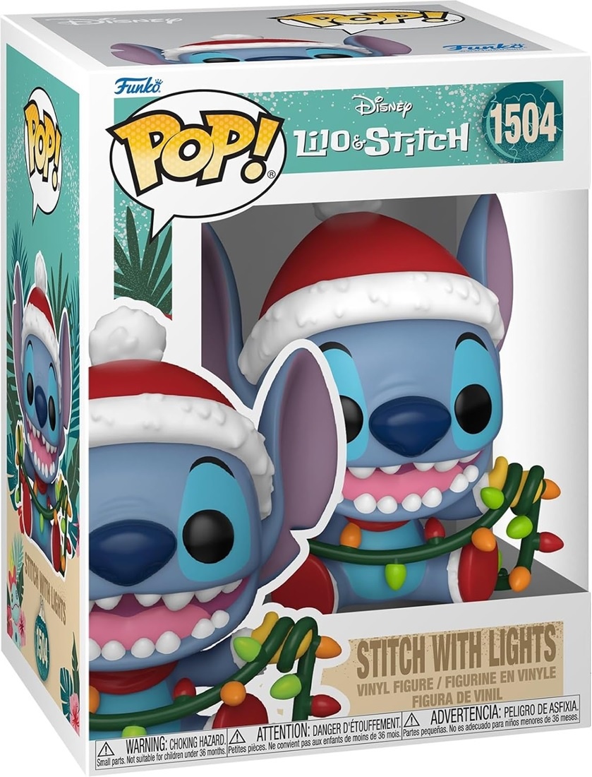 Disney's Lilo & Stitch Holiday POP! - Stitch with Lights #1504