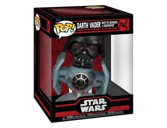 Star Wars Dark Side Deluxe POP! - Darth Vader with the Advanced x1 Starfighter #742