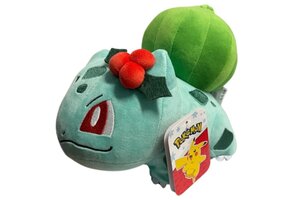 Pokémon - Bulbasaur with Red Tinsel Plush Toy 20 cm