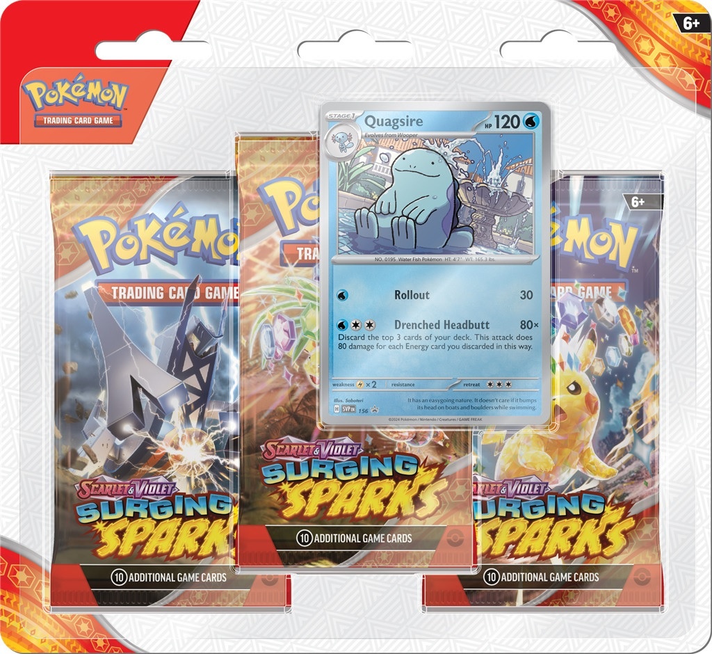 Pokémon TCG - Scarlet & Violet Surging Sparks Booster Blister - Quagsire