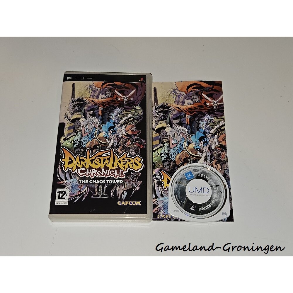 Jeu PSP DarkStalkers Chronicle The Chaos Tower - Complet FR - Très Bon État