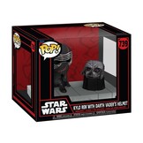 Star Wars Dark Side Deluxe POP! - Kylo Ren with Darth Vader's Helmet #739