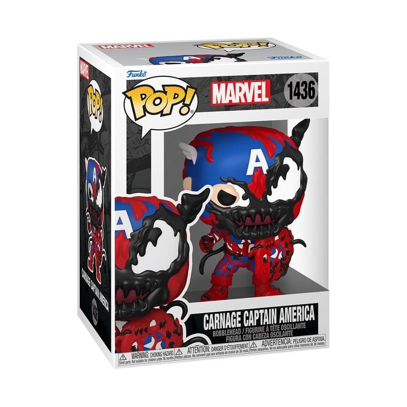 Marvel POP! - Carnage Captain America #1436