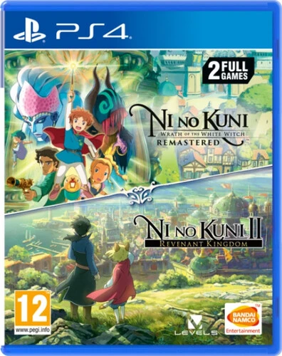 Ni No Kuni Wrath of the White Witch Remastered + Ni No Kuni II: Revenant Kingdom (Complete)