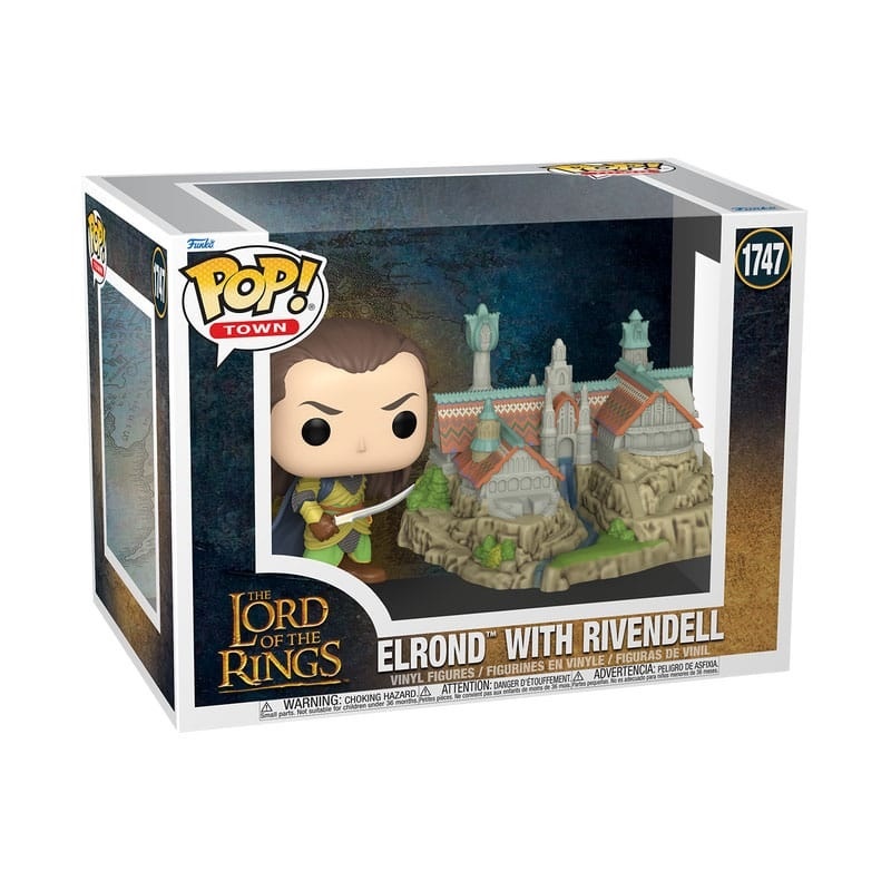 The Lord of the Rings Town POP! - Elrond with Rivendell #1747
