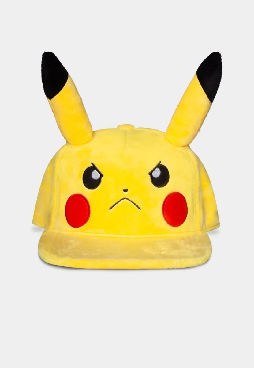 Pokémon - Angry Pikachu Plush Snapback