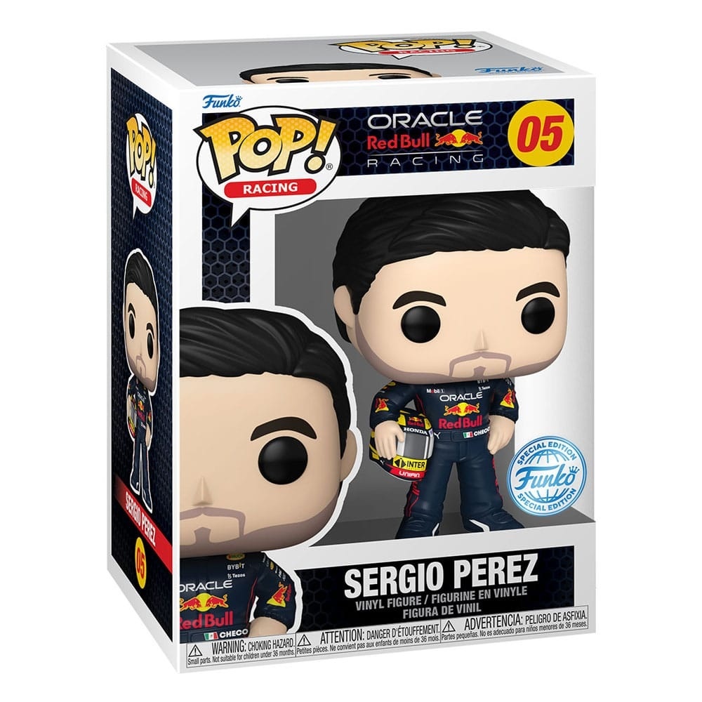Formula 1 Red Bull POP! - Sergio Perez with Helmet #05