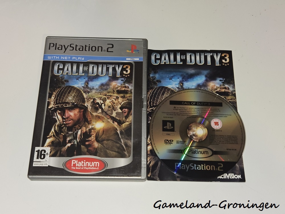 Call of Duty 3 (Compleet, Platinum)