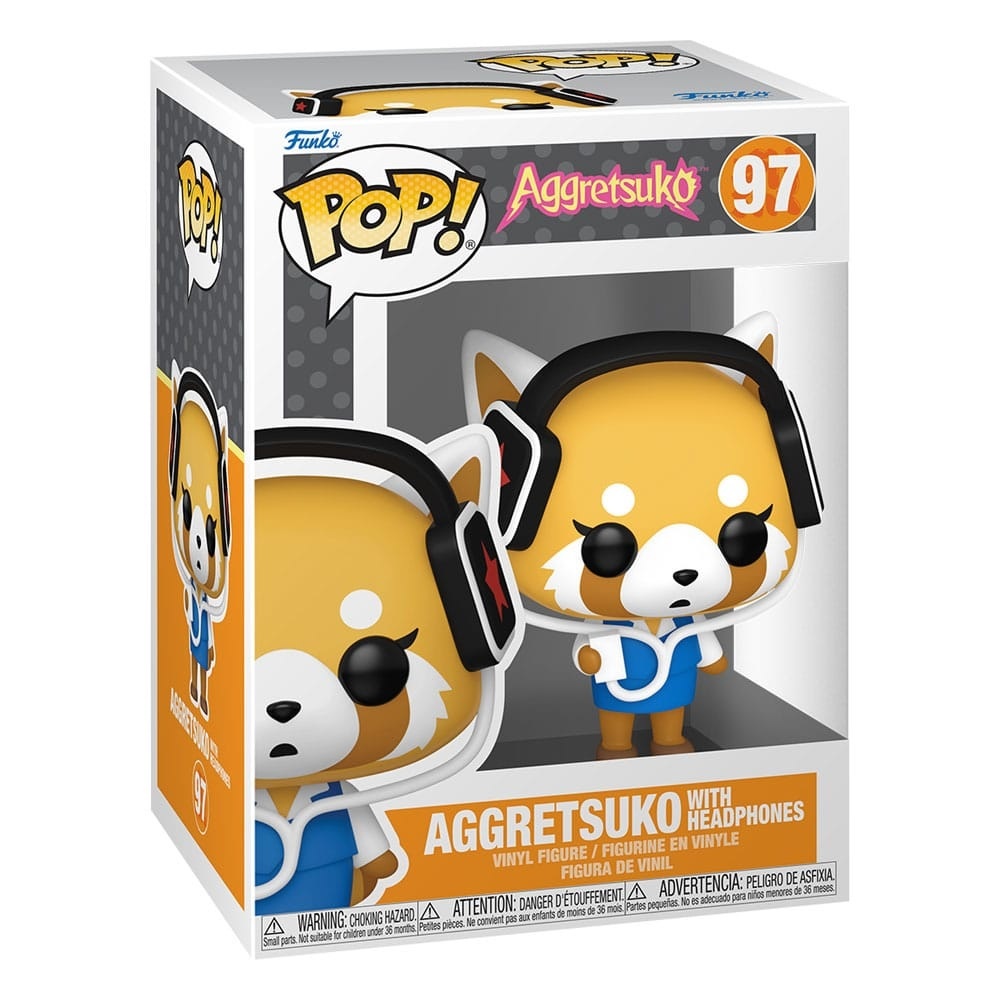 Aggretsuko POP! - Aggretsuko with Headphones #97