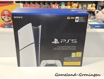 PlayStation 5 Slim Digital Console 1TB with Controller & Wiring (Boxed)