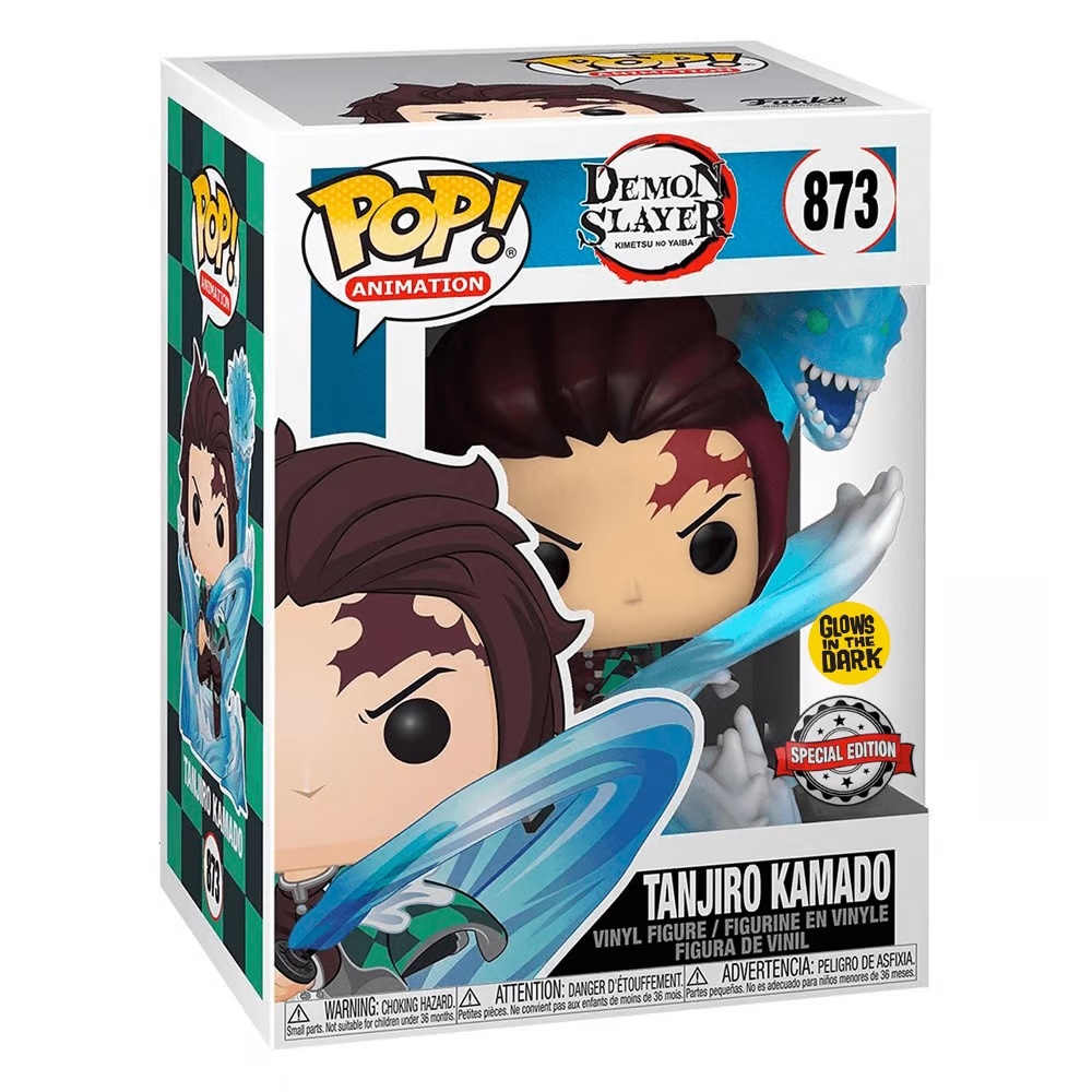 Demon Slayer POP! - Tanjiro Kamado with Water Dragon #873