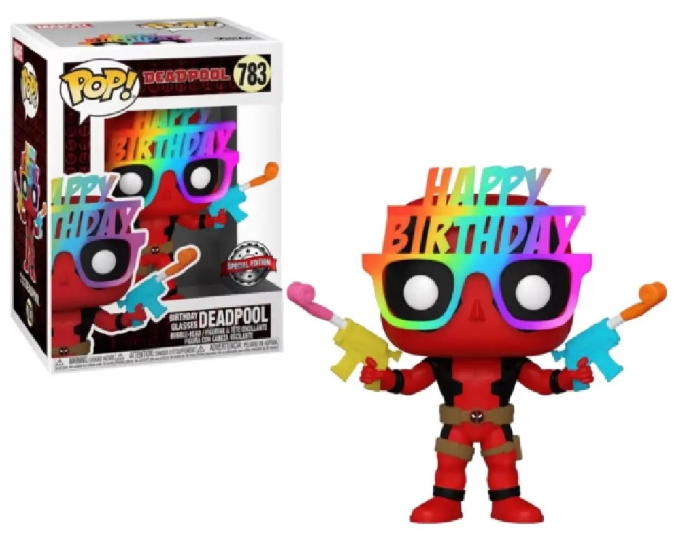 Deadpool POP! - Birthday Glasses Deadpool #783