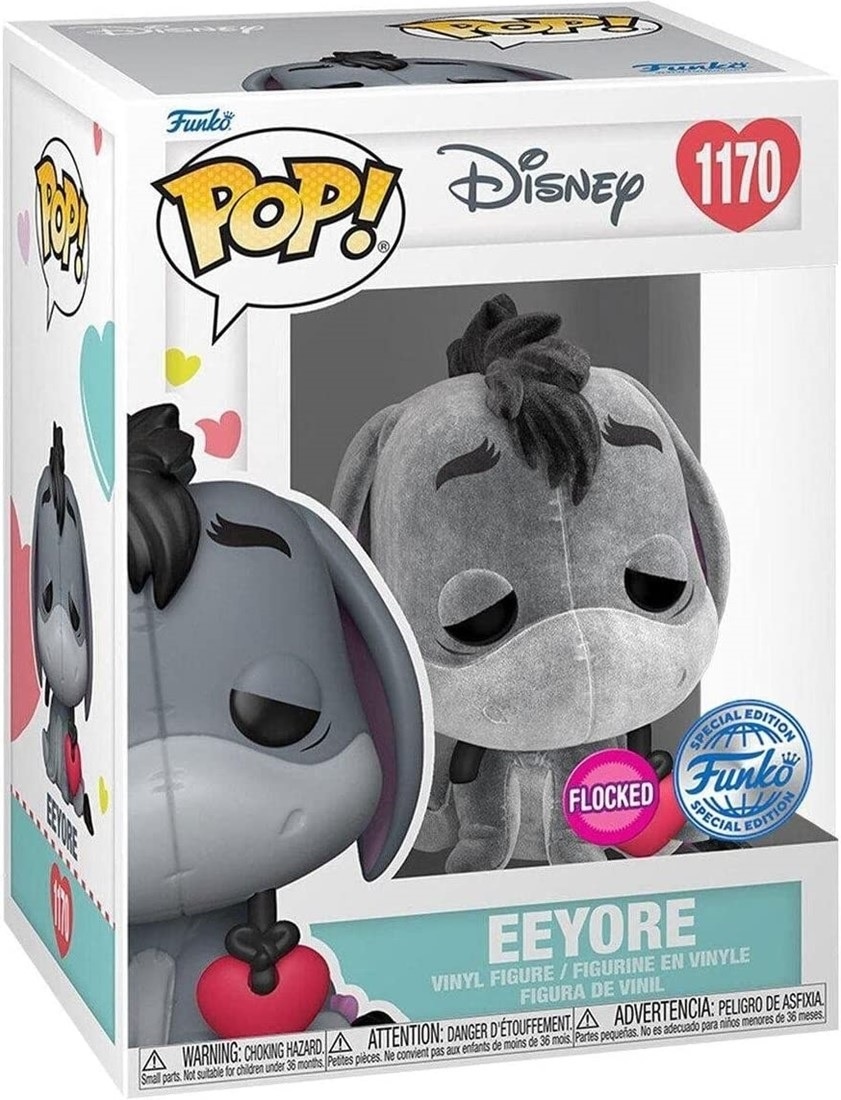 Disney Winnie the Pooh Valentine POP! - Eeyore with Heart #1170