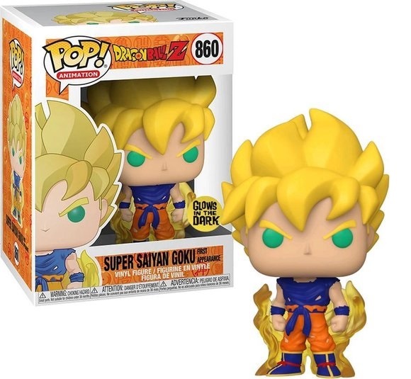 Dragon Ball Z POP! - Super Saiyan Goku (First Appearance) #860