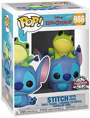 Disney's Lilo & Stitch POP! - Stitch with Frog #986